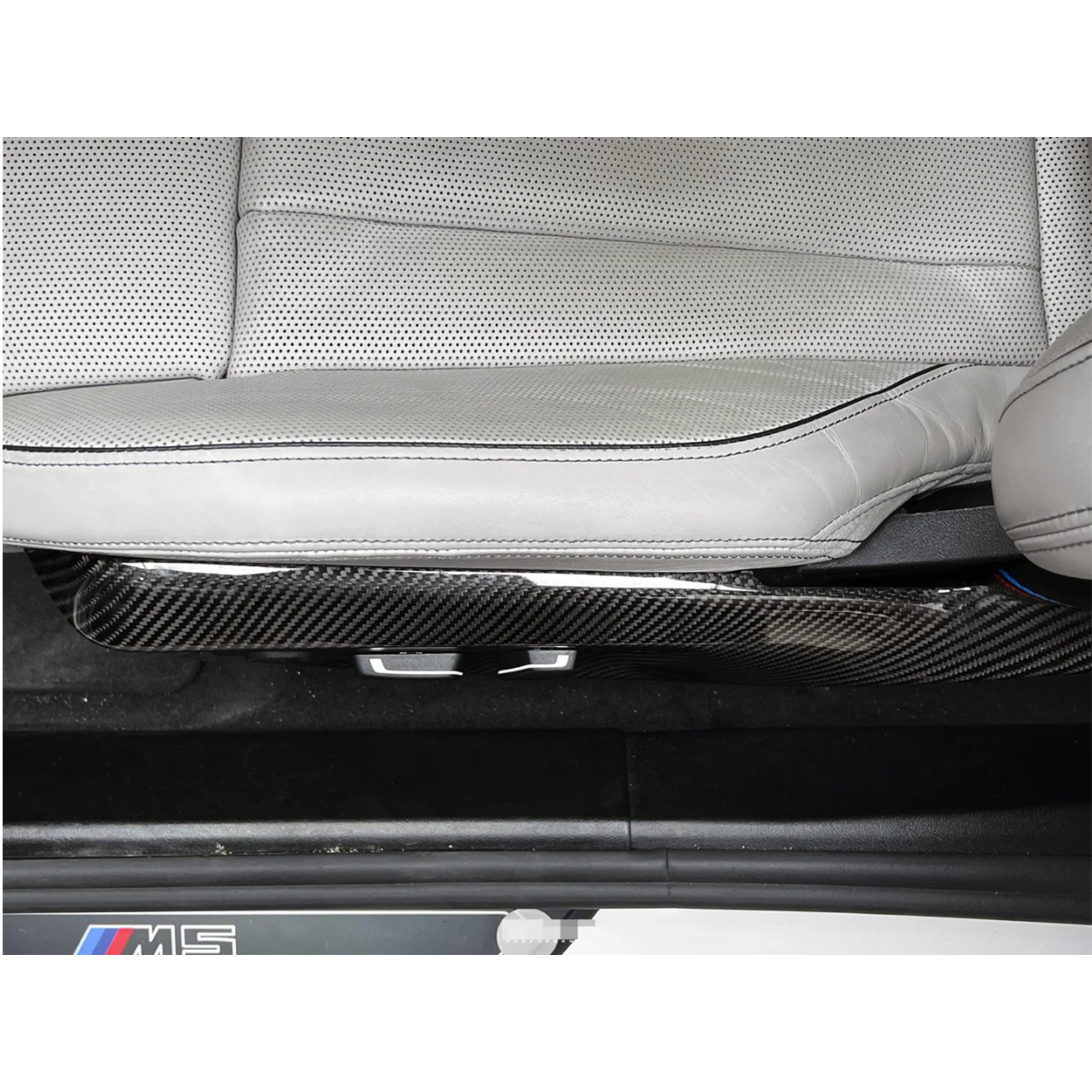 Dry Carbon Fiber Interior Seat Side Trim Panels for BMW G90 G99 M5 - Bull Boost Performance