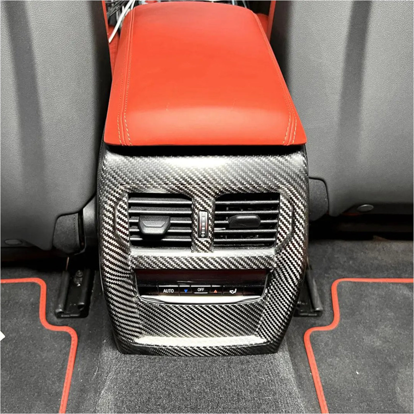 Carbon Fiber Center Console Cover for BMW G80 G81 M3 G82 G83 M4 G87 M2 - Bull Boost Performance
