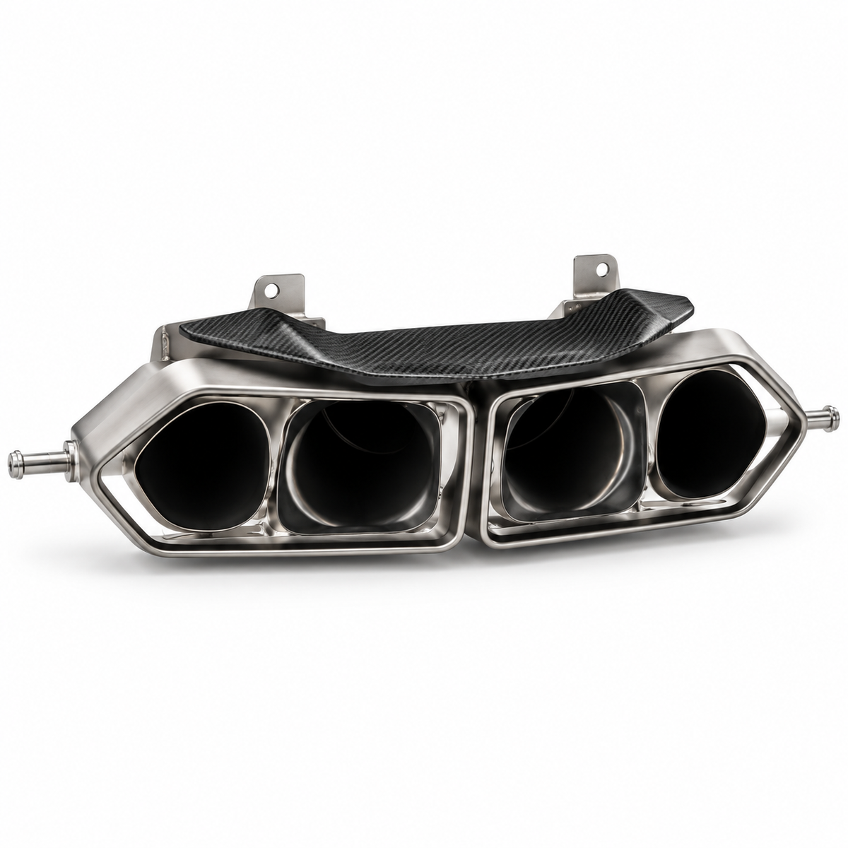 Akrapovic 11-17 Lamborghini Aventador Tail Pipe Set (Titanium)