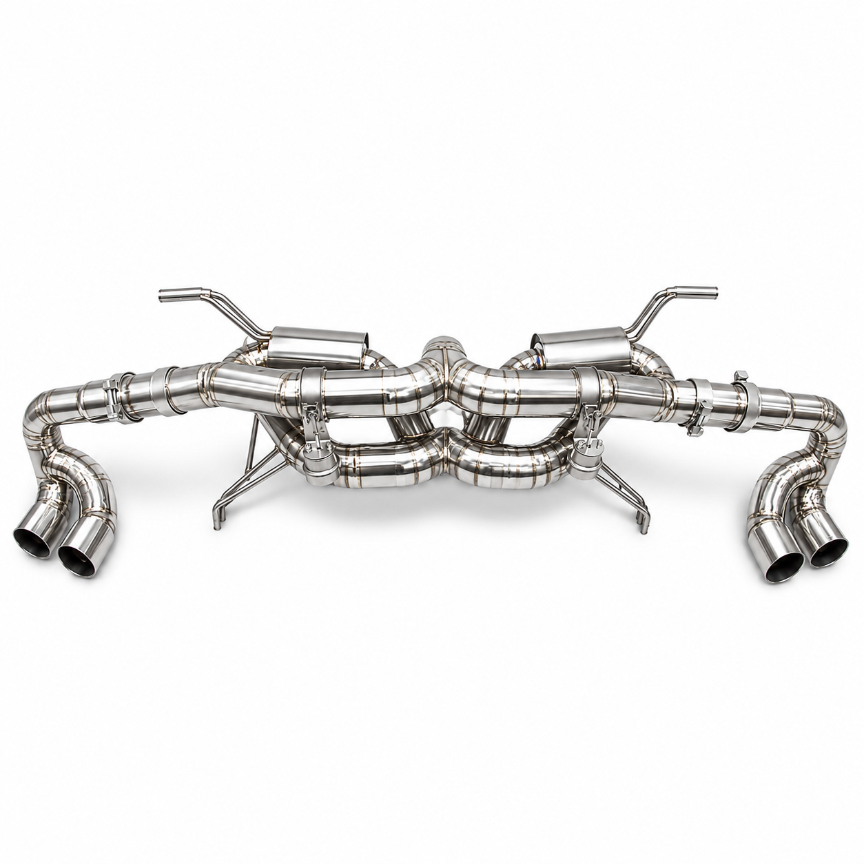 True F1 Exhaust System for Lamborghini Huracan LP580 LP610 5.2L 2014-24 by Stratec Systems