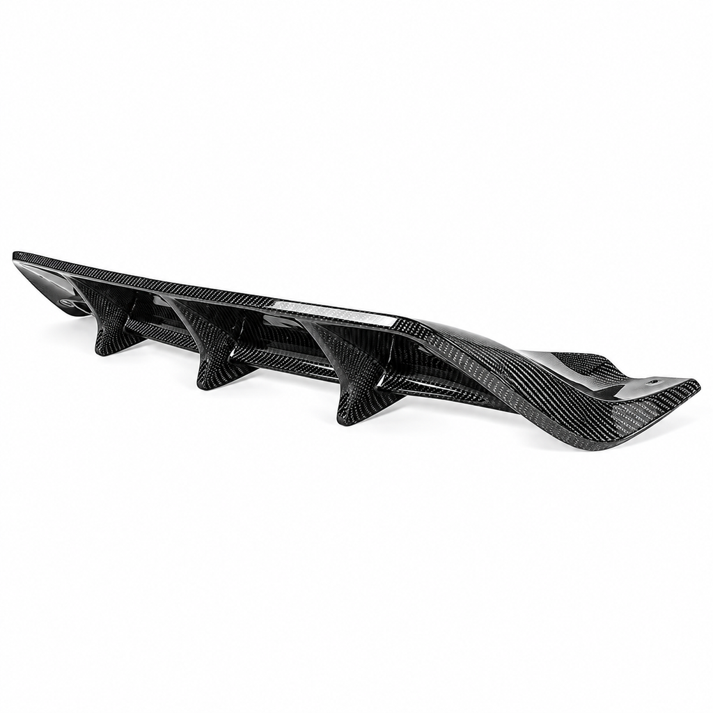 Carbon Fiber Rear Diffuser for Lexus RC F RCF by Stratec Systems