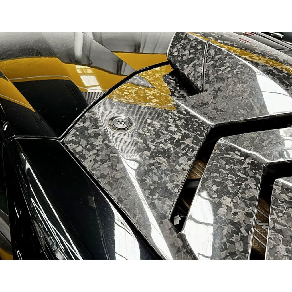 STO Style Carbon Fiber Engine Hood for Lamborghini Huracan LP580 LP610 EVO - Bull Boost Performance