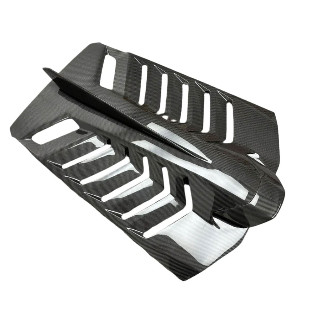 STO Style Carbon Fiber Engine Hood for Lamborghini Huracan LP580 LP610 EVO - Bull Boost Performance