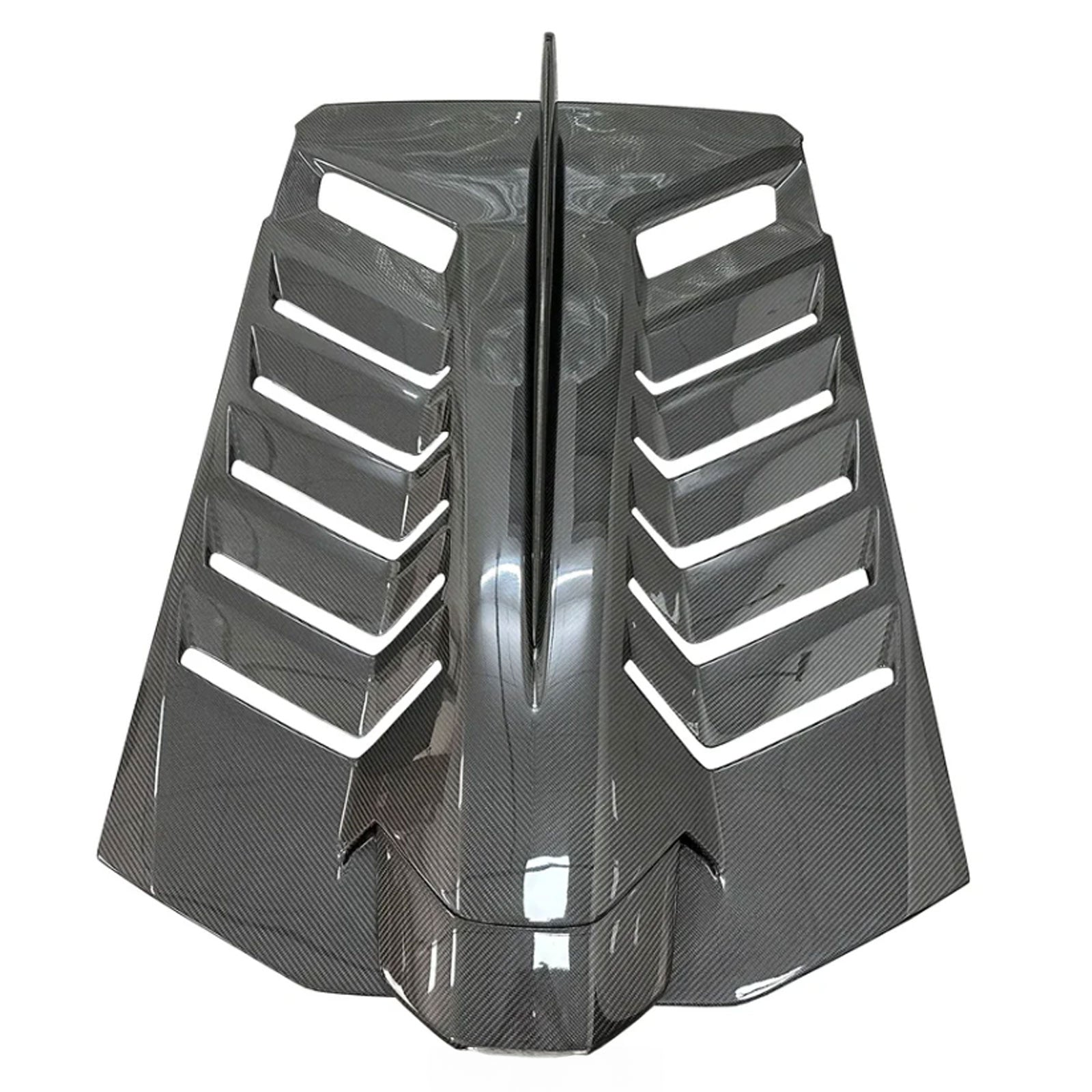 STO Style Carbon Fiber Engine Hood for Lamborghini Huracan LP580 LP610 EVO - Bull Boost Performance