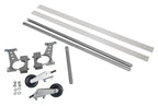 Bolt-On Dual Wheelie Bar Kit – 44" Drag Racing Wheelie Bars - GMWB19 - Granatelli Motor Sports