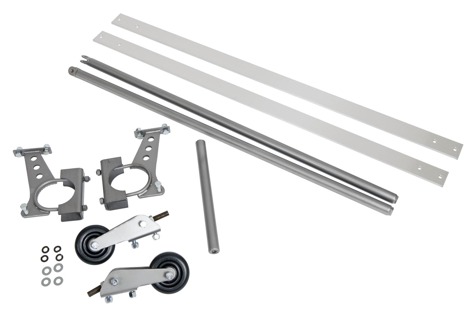 Bolt-On Dual Wheelie Bar Kit – 44" Drag Racing Wheelie Bars - GMWB19 - Granatelli Motor Sports