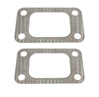 2 x Pack Garrett T4 Turbo Inlet Flange Gasket 4 Bolt 304 Stainless Steel USA New - Bull Boost Performance