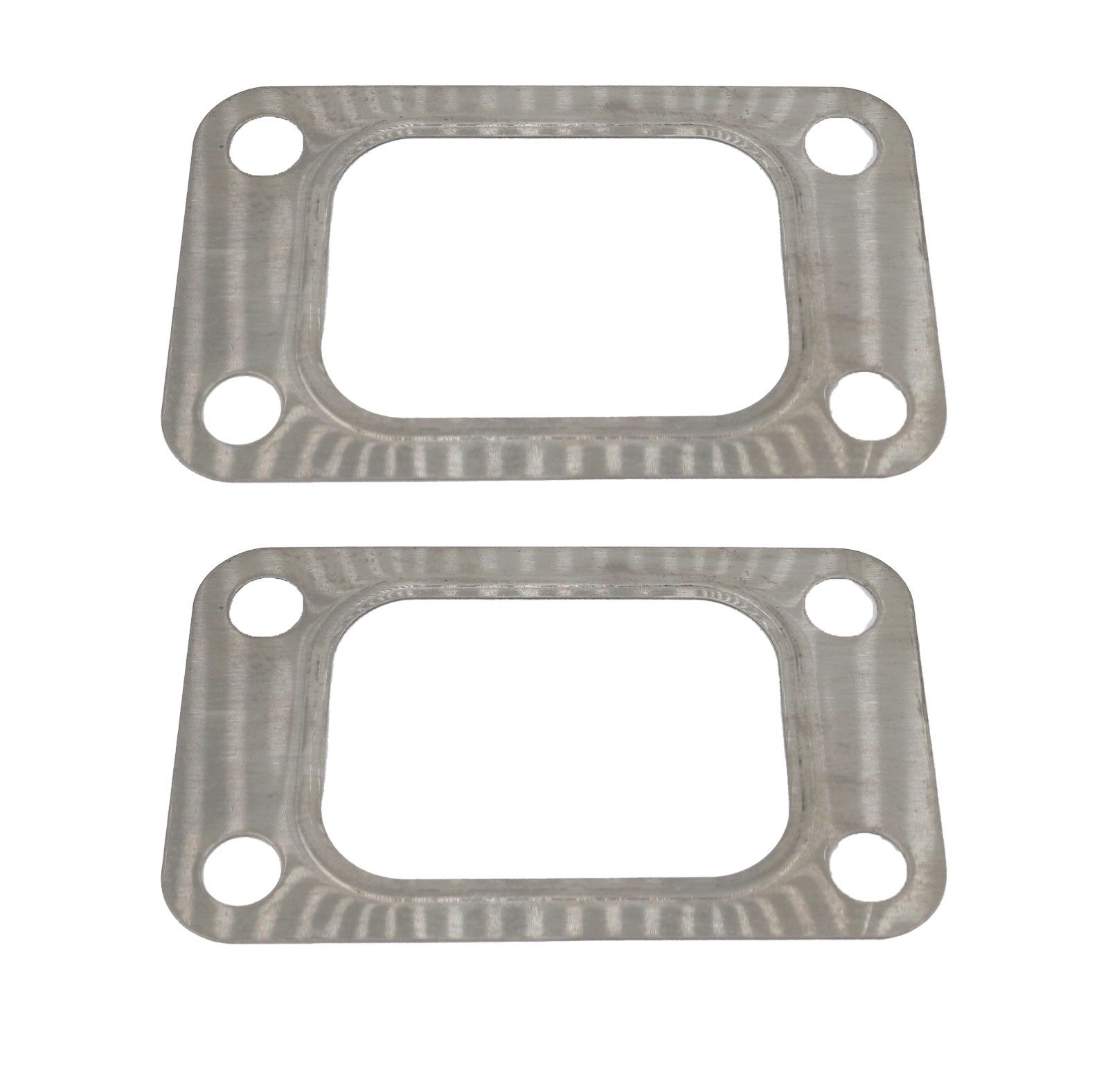 2x T6 Turbo Inlet Flange Gasket Garret Precision Borg Warner Stainless Steel USA - Bull Boost Performance