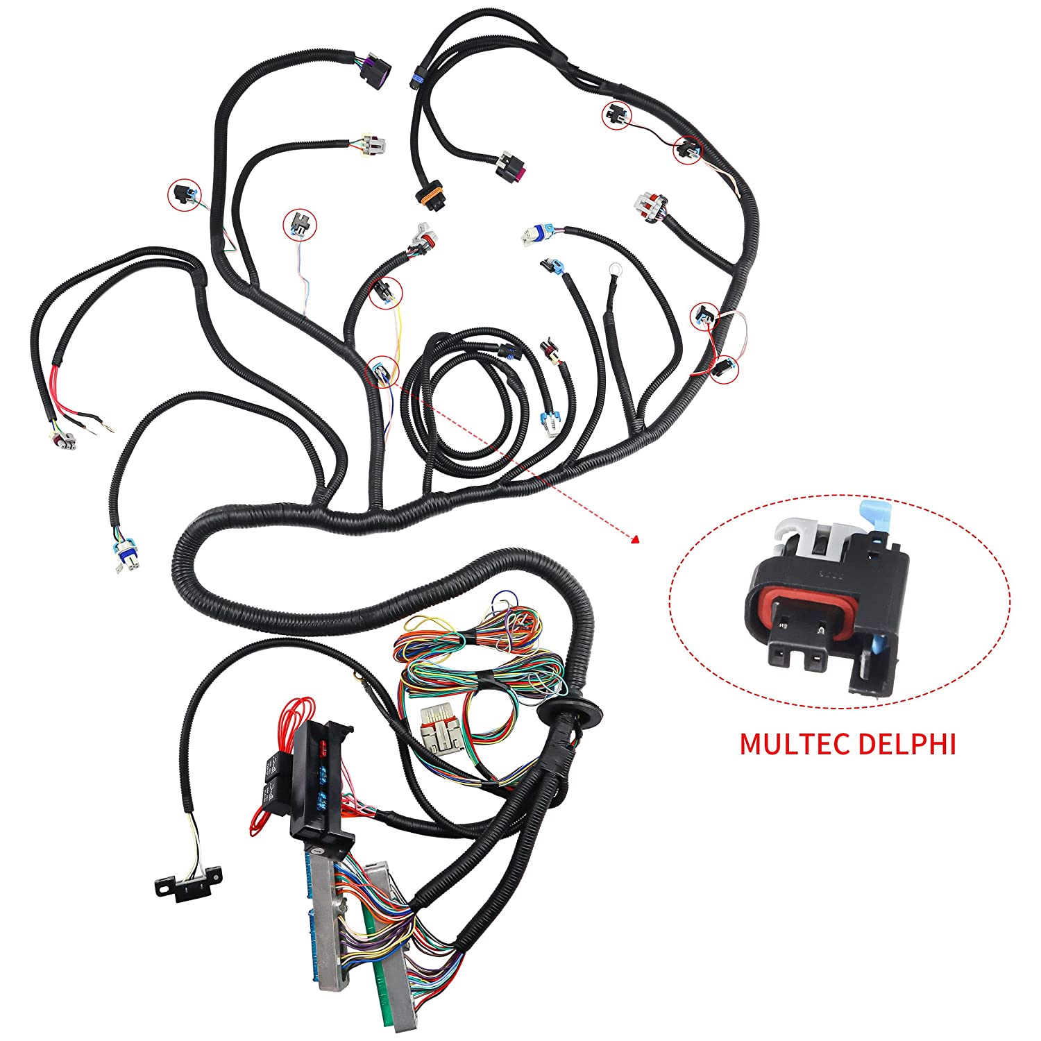 LS T56 DBW STANDALONE WIRING HARNESS or Non-Electric Tran 4.8 5.3 6.0 - Bull Boost Performance