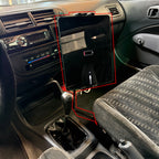 Tuner Steel Tablet Seat Rail Mount For Honda Acura Civic Integra CRX EG EK DC - Bull Boost Performance