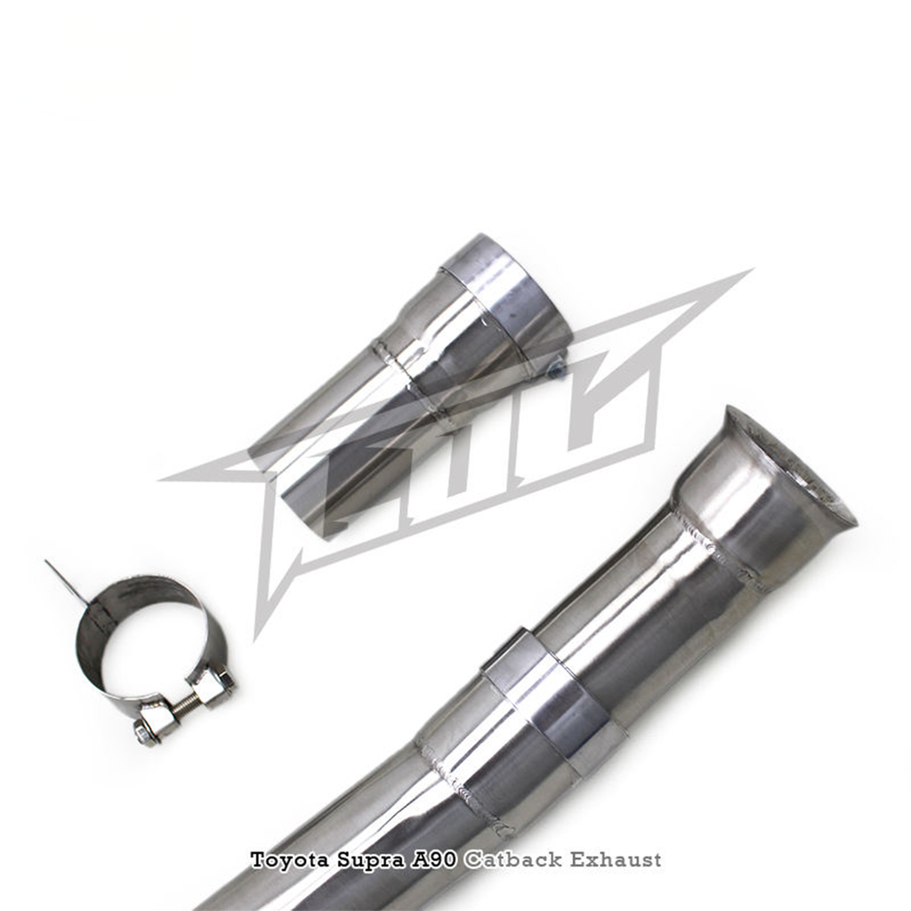 T304 Stainless Catback Exhaust System for Toyota Supra A90 3.0T - Bull Boost Performance