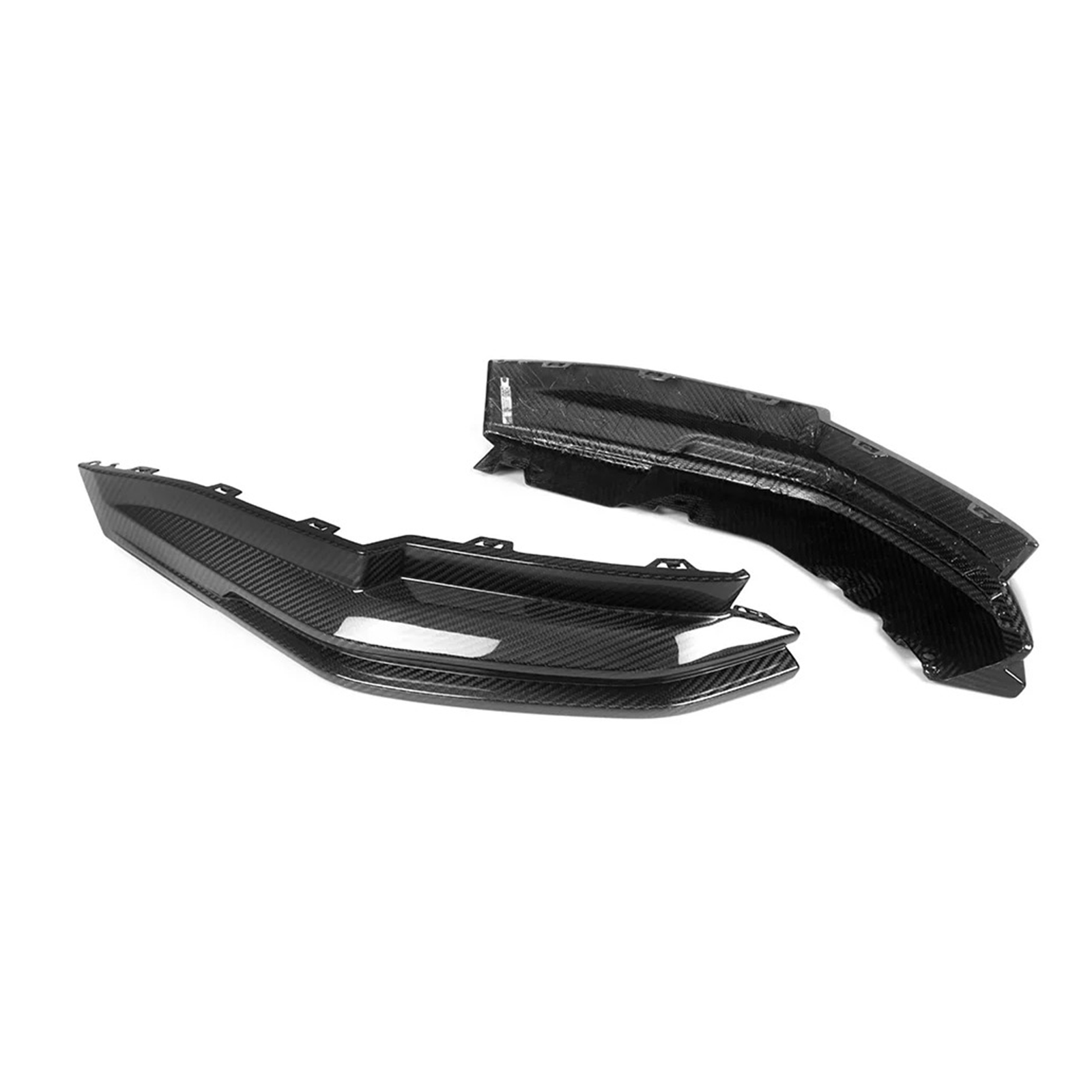 Carbon Fiber Rear Diffuser w/ Brake Light & Splitter for BMW G80 G81 M3 G82 G83 M4 - Bull Boost Performance