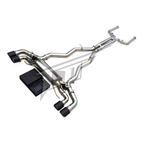 Titanium Valved Catback Exhaust System for BMW M5 F90 4.4T - Bull Boost Performance