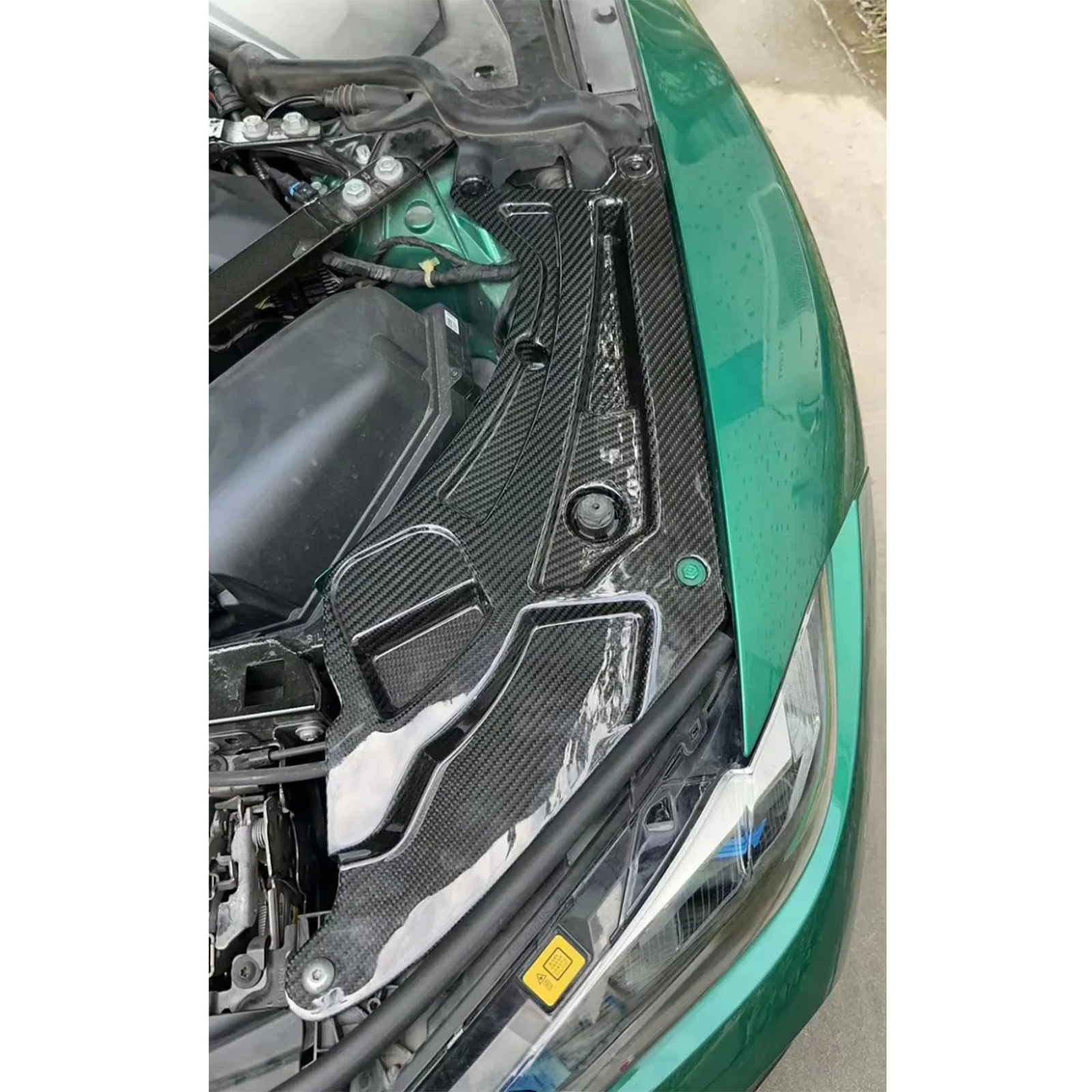 Dry Carbon Front Engine Corner Headlight Cover Set for BMW G8X G80 G81 M3 G82 G83 M4 G87 M2 - Bull Boost Performance