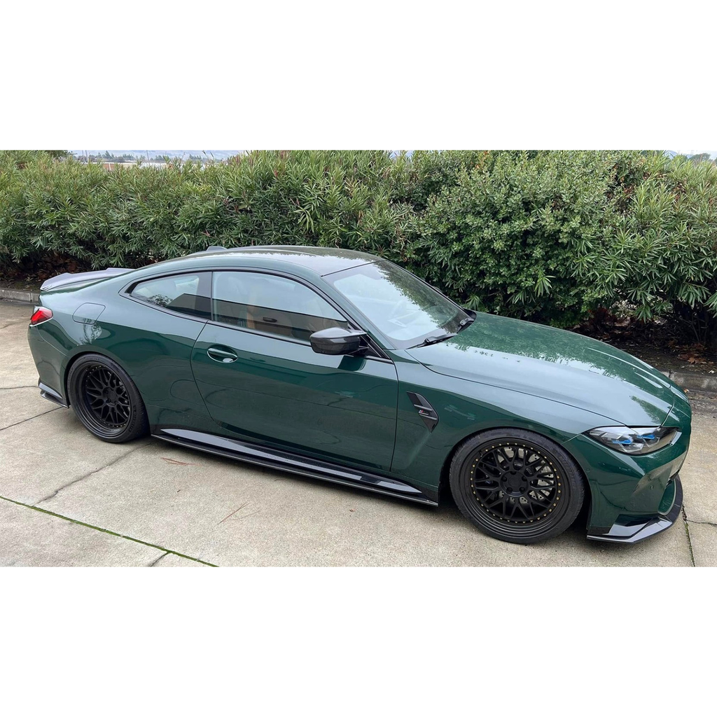 Carbon Fiber Side Skirts Extension for BMW G80 M3 G82 G83 M4 - Bull Boost Performance