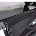Carbon Fiber Interior Door Upper Panel Trim Cover for Chevrolet Corvette C8 - Bull Boost Performance