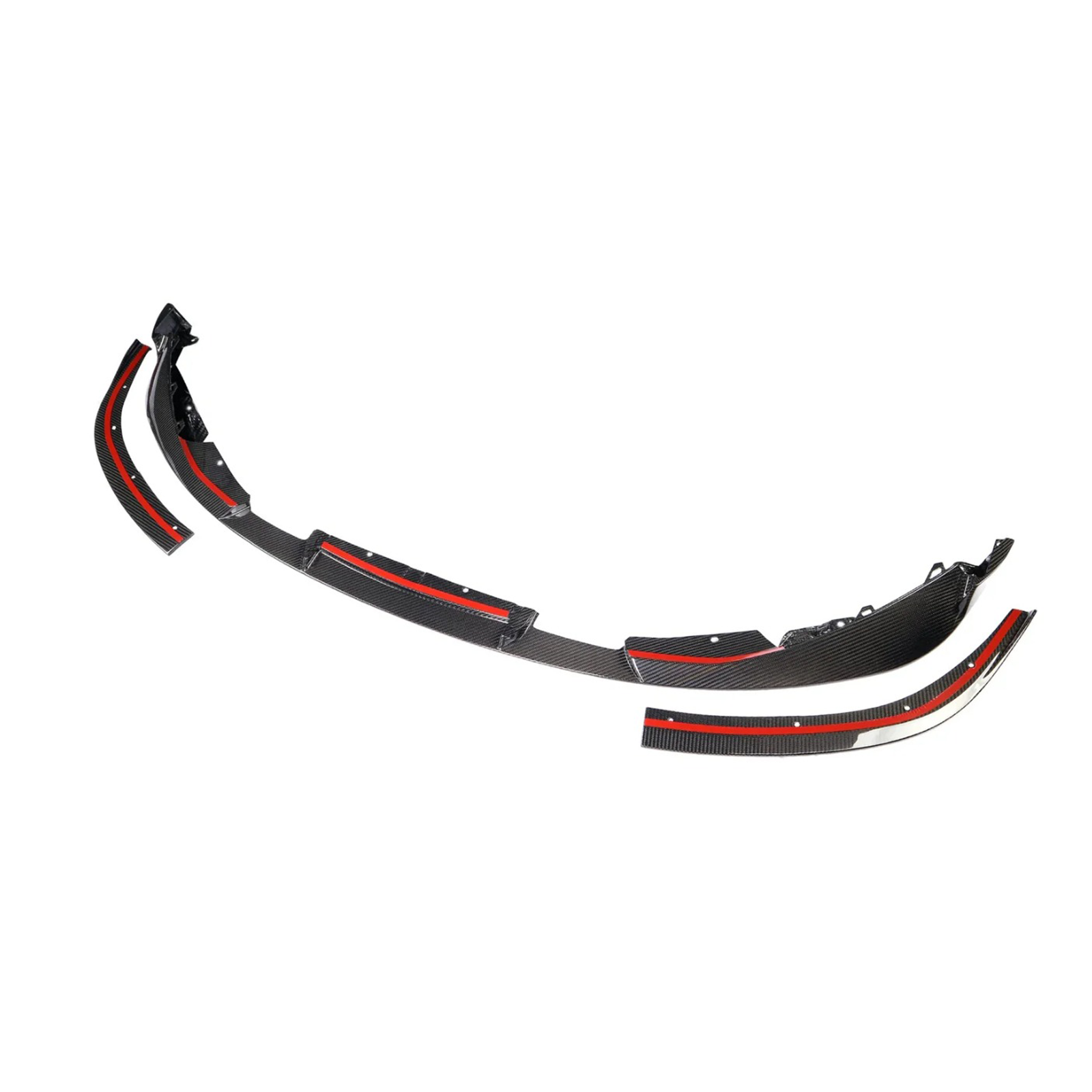 3D Style Dry Carbon Fiber Front Lip (OEM Mount) for BMW G80 M3 G82 G83 M4 - Bull Boost Performance
