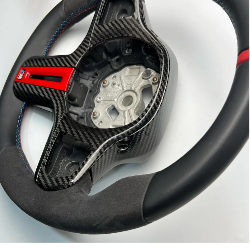 M Performance Style Steering Wheel for BMW G80 M3 G82 M4 - Bull Boost Performance