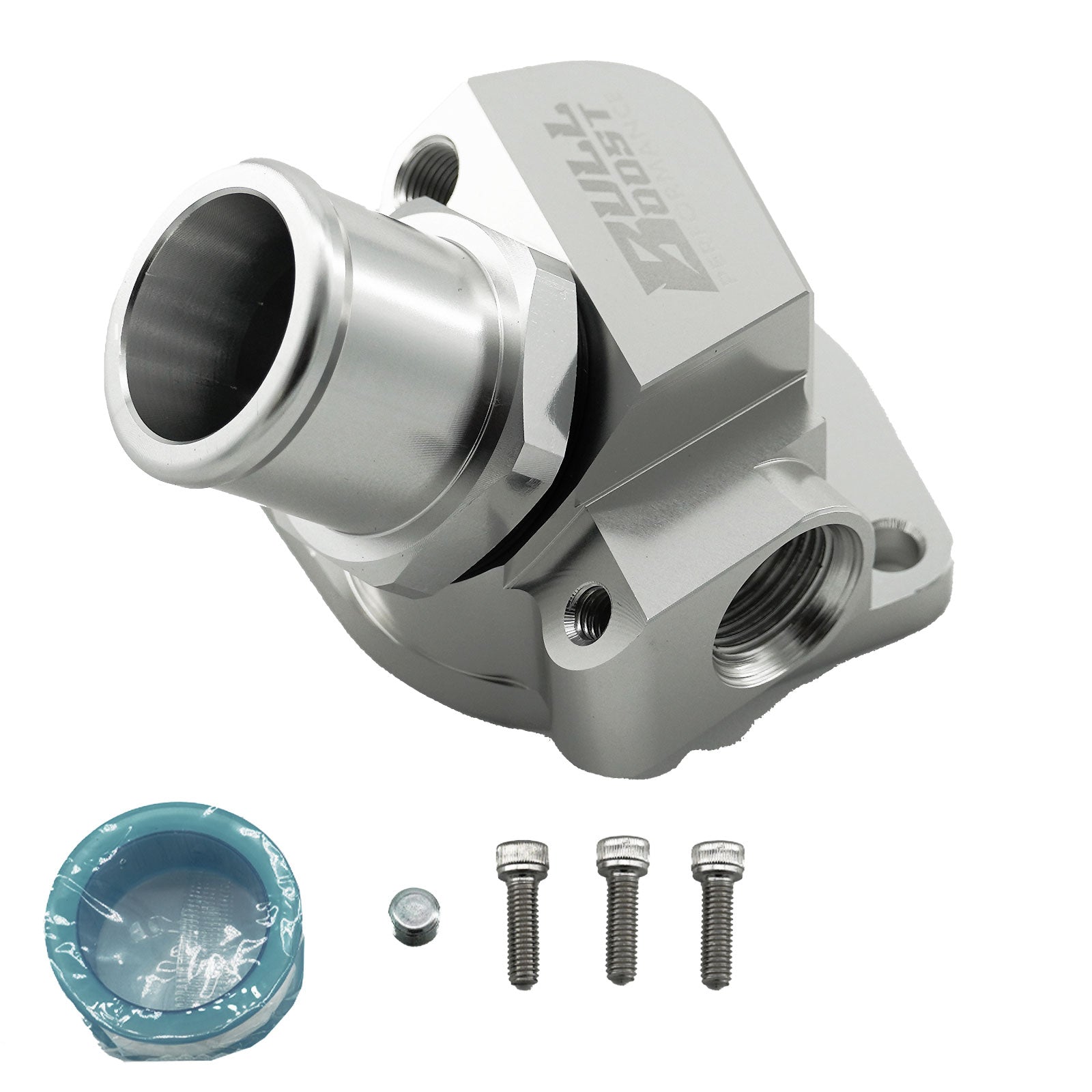 Thermostat Housing Standard 1.25" Silicone Fitting For Honda Acura B - D Series - Bull Boost Performance