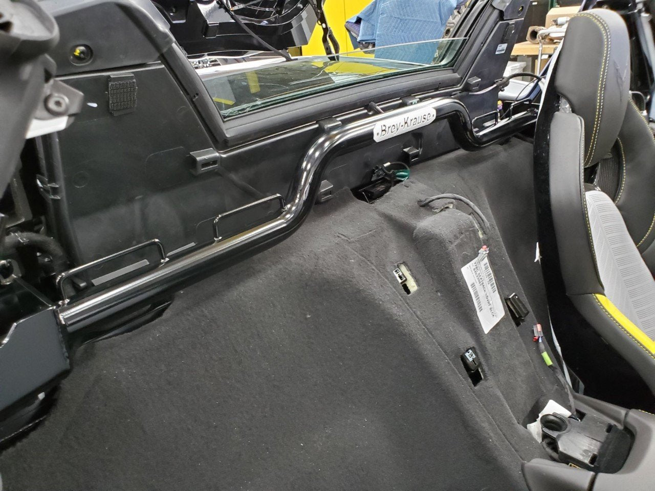 Brey-Krause Harness Bar - C8 Convertibe