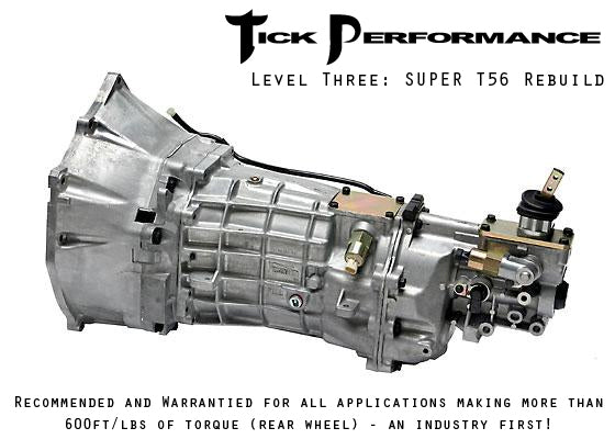 Level 3 SUPER T56 Rebuild for 1997-2007 Corvette & Z06 By Tick Performance