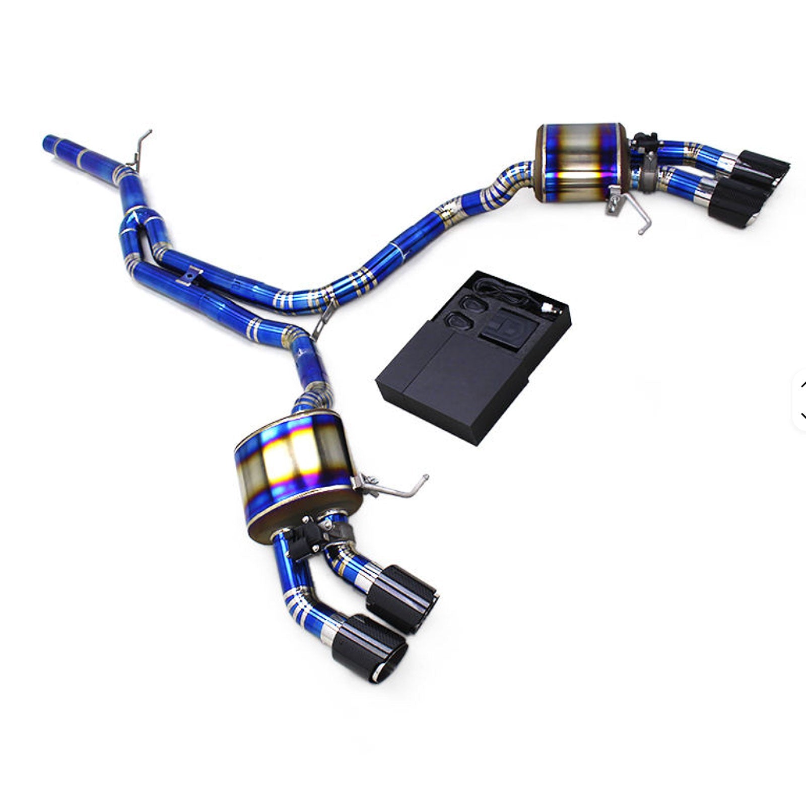 Titanium Valved Performance Catback Exhaust for Porsche Macan 2.0T - Bull Boost Performance