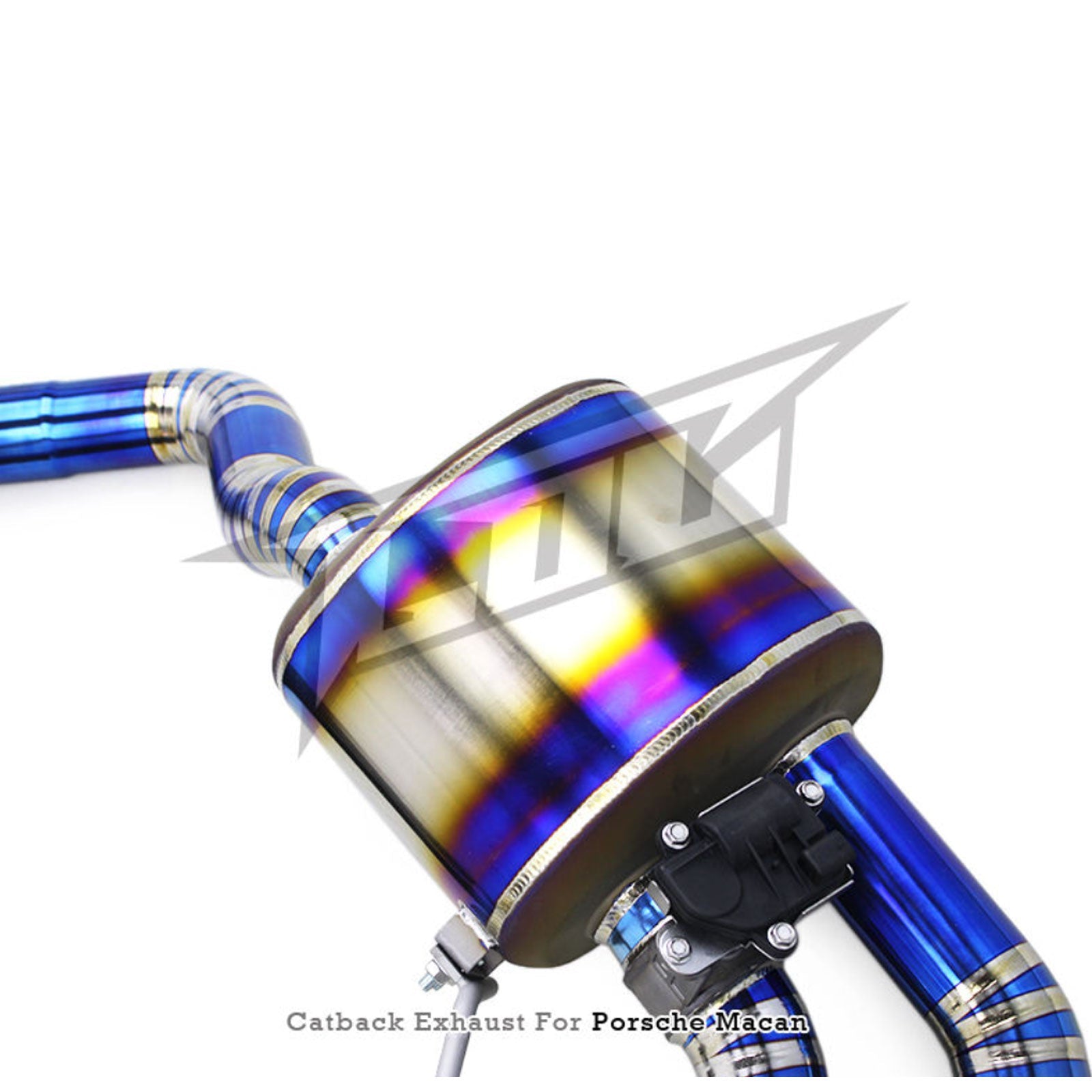 Titanium Valved Performance Catback Exhaust for Porsche Macan 2.0T - Bull Boost Performance