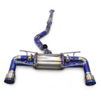 Titanium Valved Catback Exhaust System for Subaru BRZ ZC6 2.0L - Bull Boost Performance