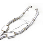 Titanium Valved Catback Exhaust System for Audi SQ5 8R FY 3.0T - Bull Boost Performance