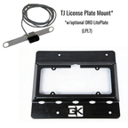 License Plate Relocation Kit for Jeep Wrangler TJ / YJ / LJ (1986-2006) By Gatekeeper Off-Road