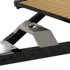 Trailer Tongue Jack Heavy Duty Relocation Mount By Gatekeeper Off-Road