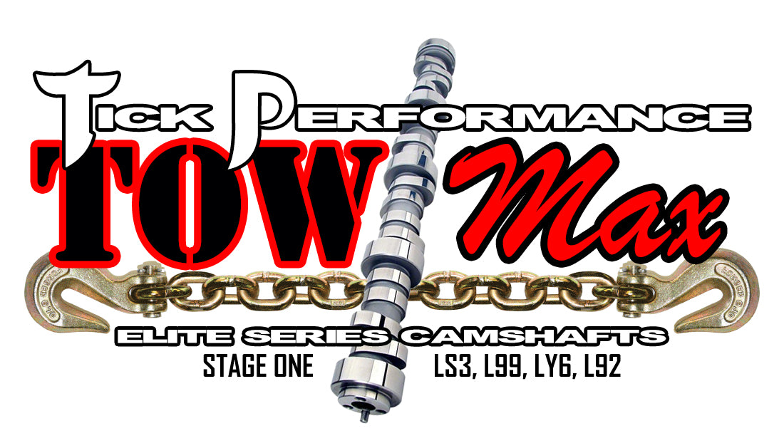 towMAX Stage 1 Camshaft for LS3, L99, LY6 & L92 Engines By Tick Performance