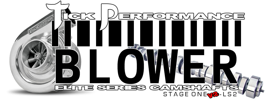 Blower Stage 1 V2 Camshaft for LS2 Engines By Tick Performance