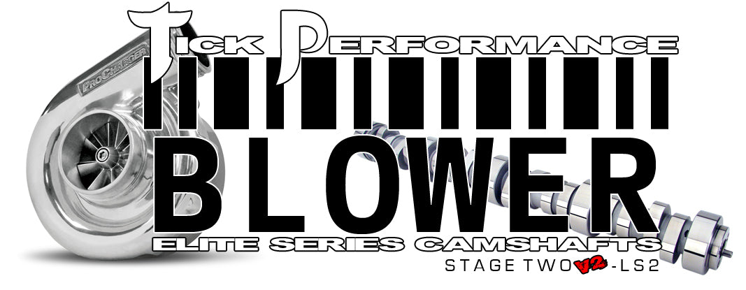 Blower Stage 2 V2 Camshaft for LS2 Engines By Tick Performance
