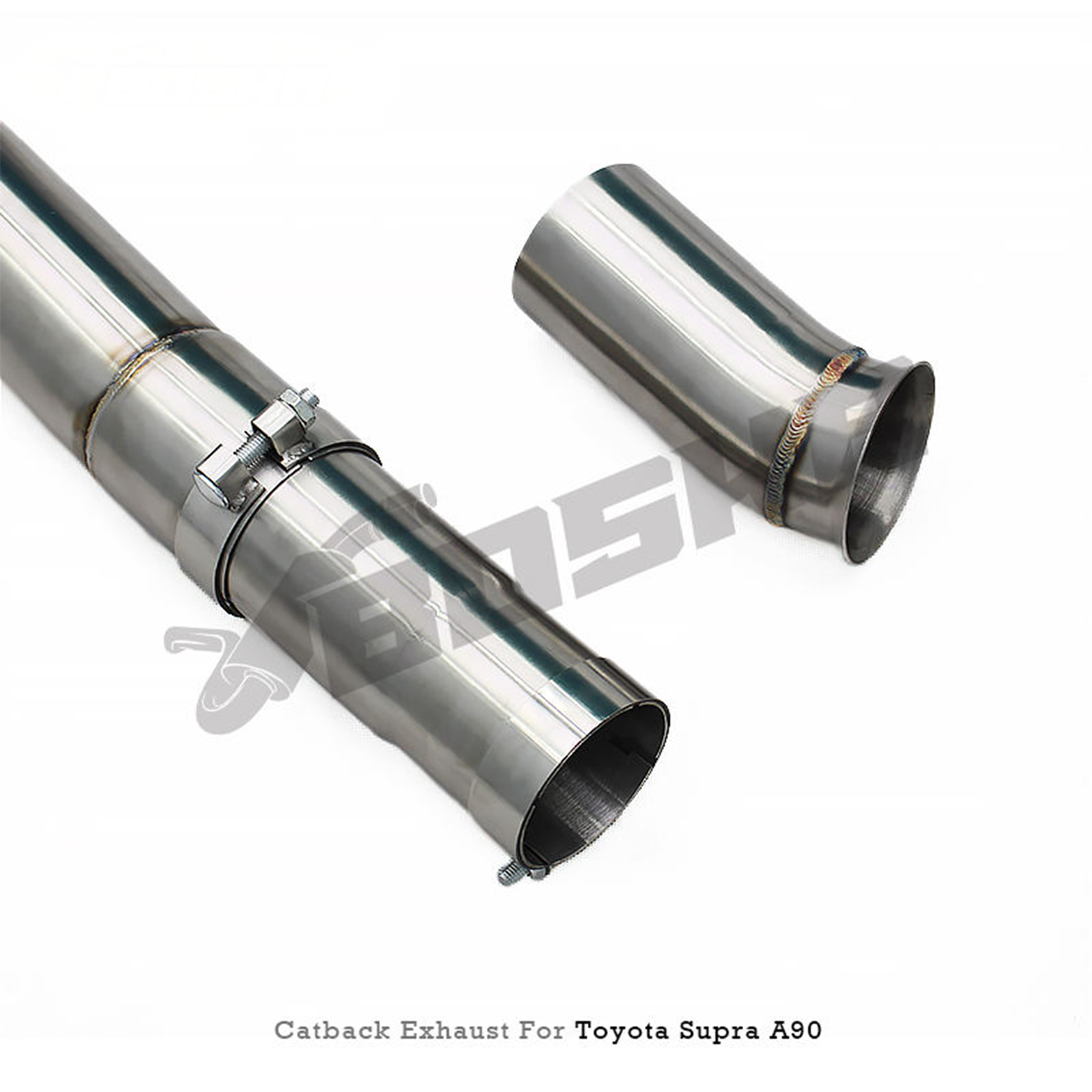 T304 Stainless Valved Catback Exhaust System for Toyota Supra A90 A91 3.0T - Bull Boost Performance