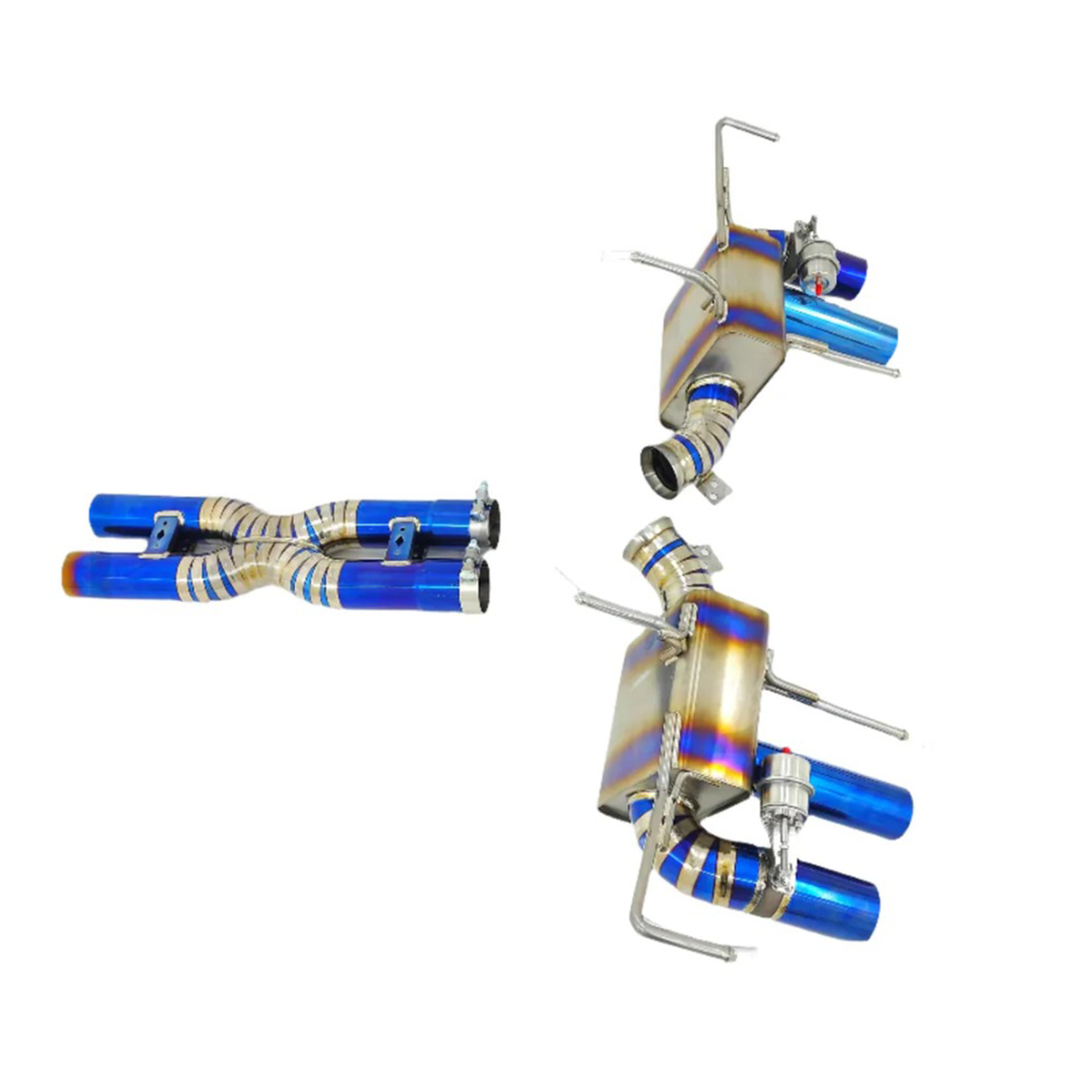 Titanium Valved Catback Exhaust for Ferrari F12 Berlinetta by Stratec Systems