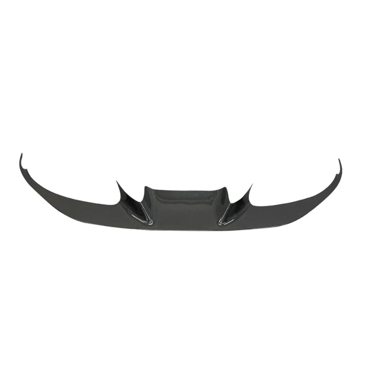 Carbon Fiber Front Bumper Lip Cover for Ferrari F8 Tributo by Stratec Systems