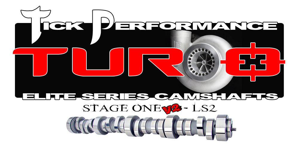 Turbo Stage 1 V2 Camshaft for LS2 Engines By Tick Performance