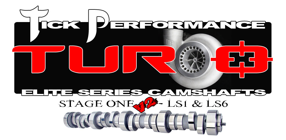 Turbo Stage 1 V2 Camshaft for LS1 & LS6 Engines By Tick Performance