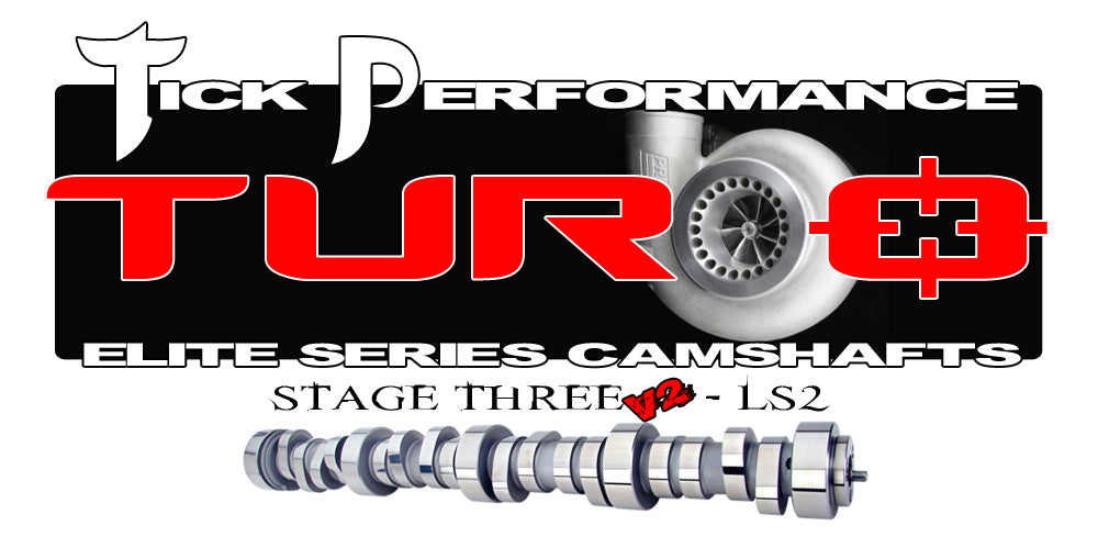 Turbo Stage 3 V2 Camshaft for LS2 Engines By Tick Performance
