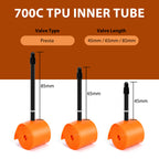 TPU Road Bike Tube - 700C×18C-32C