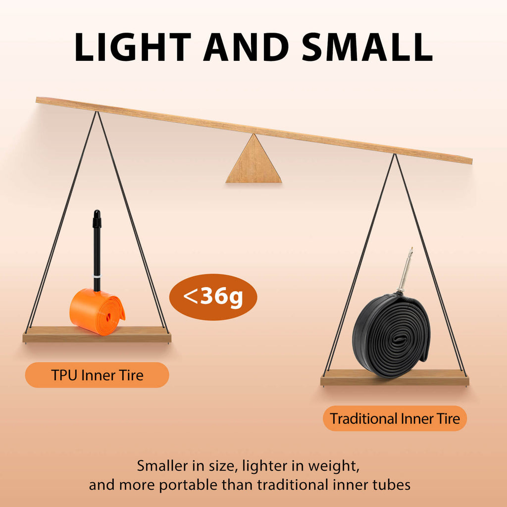 TPU Road Bike Tube - 700C×18C-32C