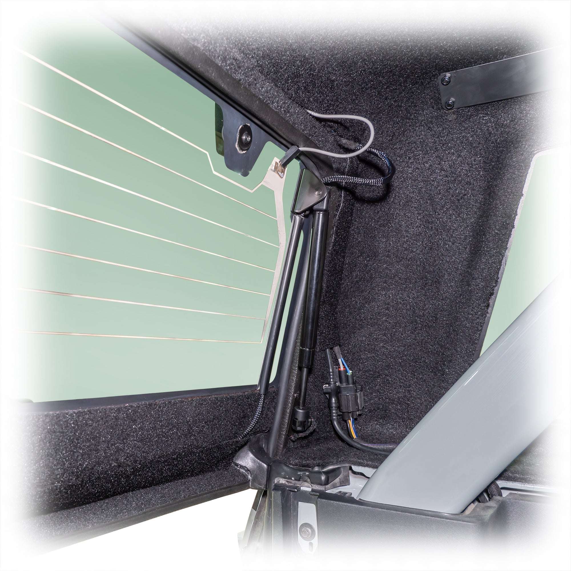 Turn Offroad Rear Window Defroster and Wiper Assembly for TR10 Ford Bronco Hard Top