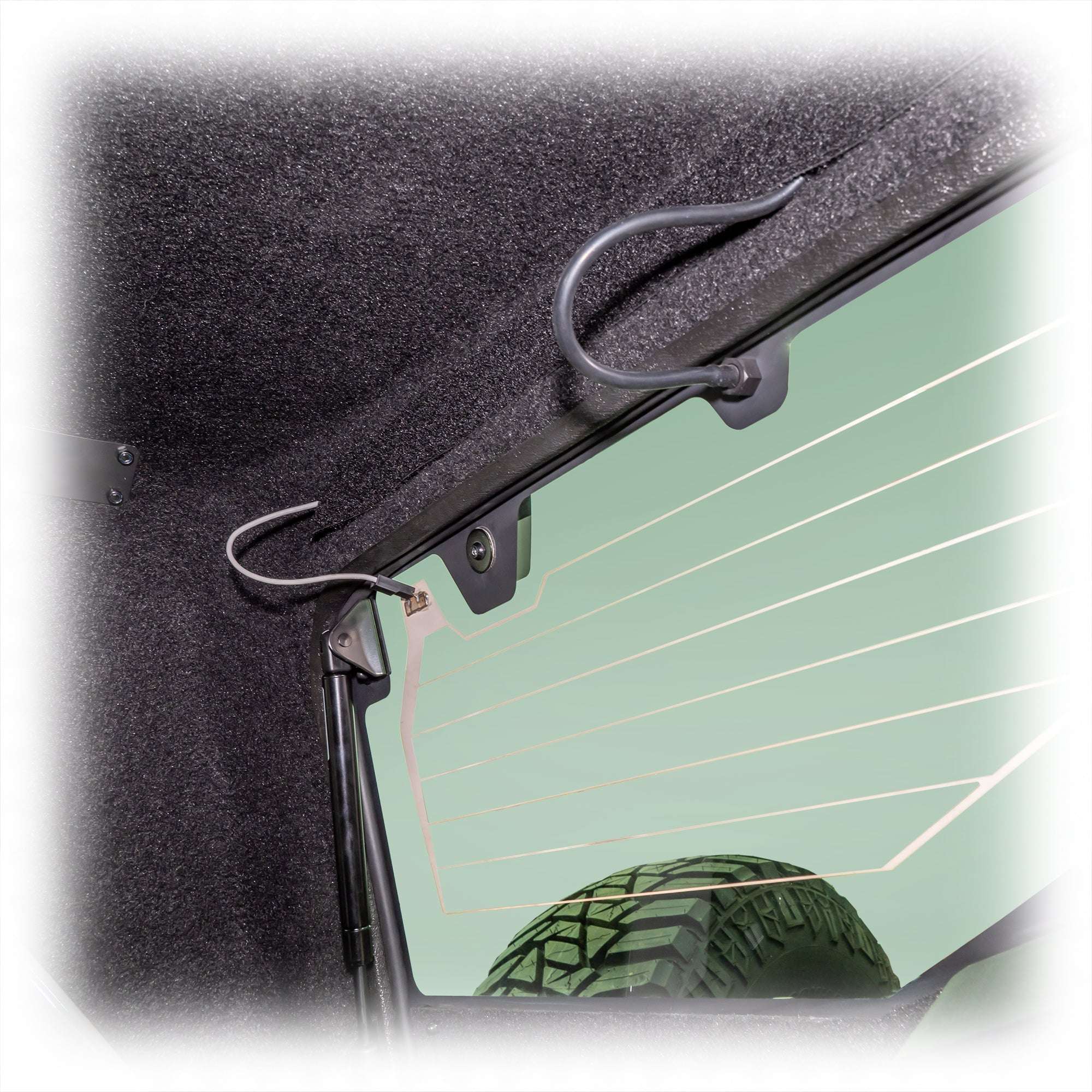 Turn Offroad Rear Window Defroster and Wiper Assembly for TR10 Ford Bronco Hard Top