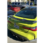 MP Style Carbon Fiber Rear Trunk Spoiler Wing for BMW G80 M3 G82 M4 G20 G22 G30 F90 - Bull Boost Performance