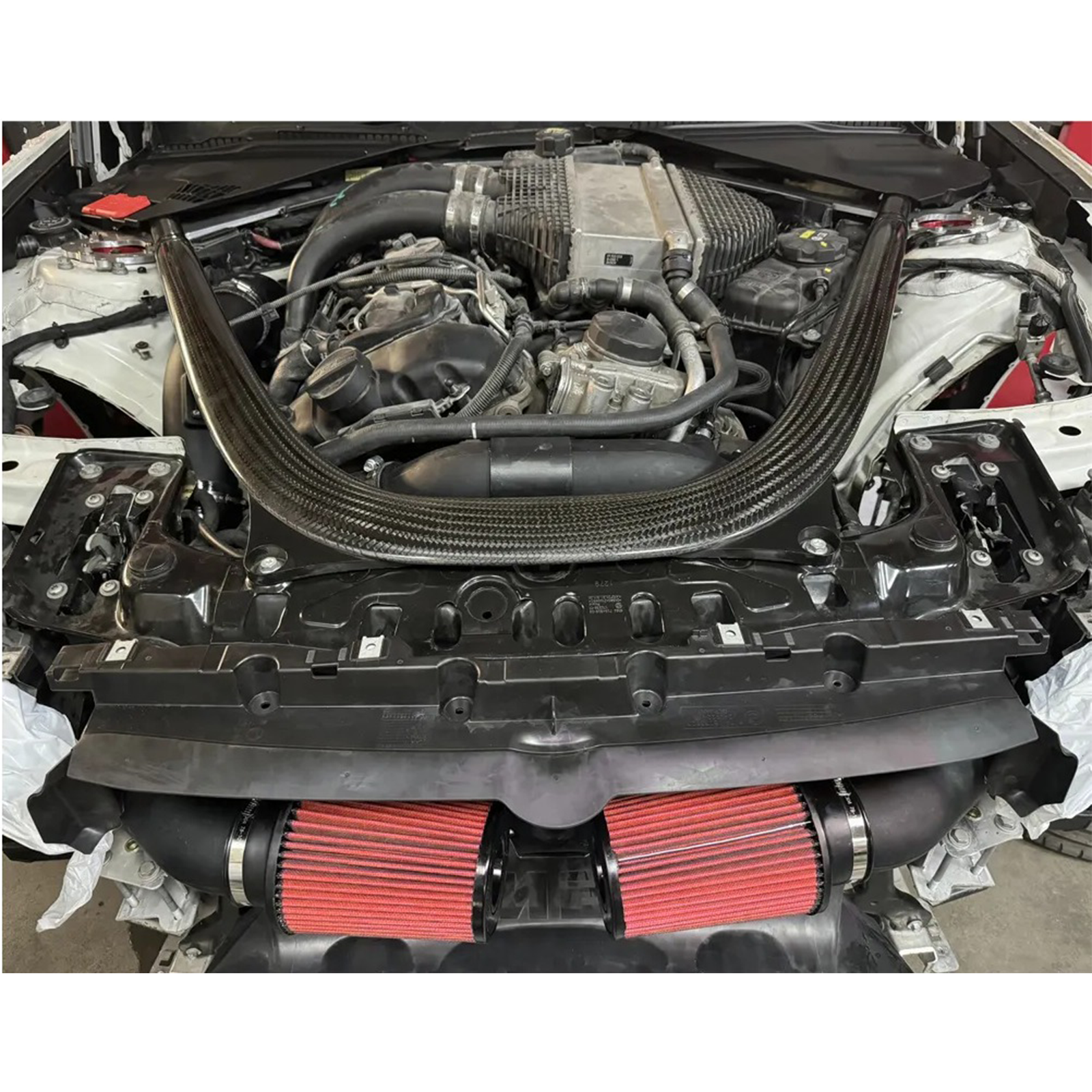 Performance Front Mount Cold Air Intake System for BMW G80 M3 G82 G83 M4 - Bull Boost Performance