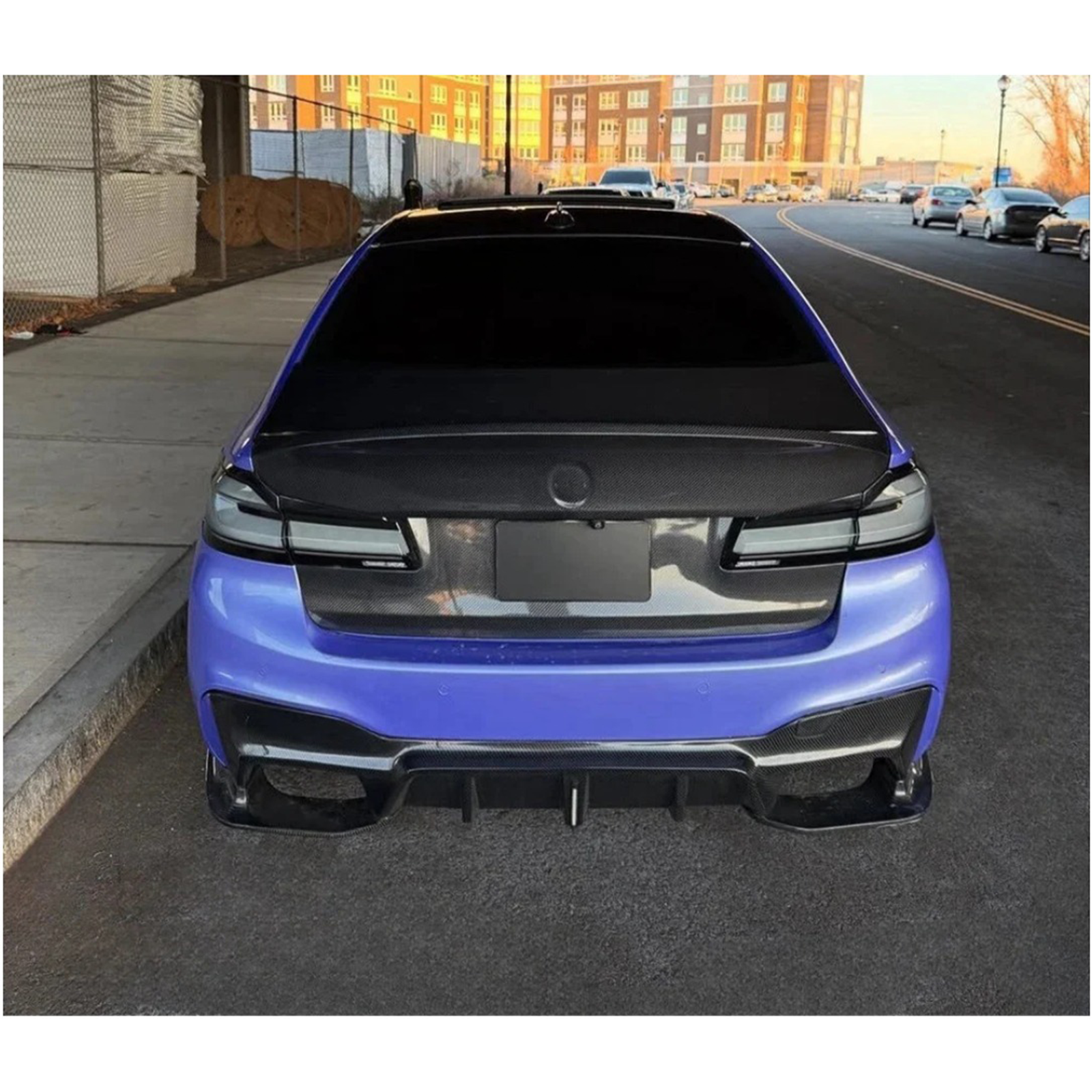 Clear LED Rear Tail Lights for BMW F90 M5 G30 5 Series - Bull Boost Performance