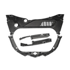 Dry Carbon Fiber Front Frunk Cover Trim Replacement for Chevrolet Corvette C8 Z06 Z51 Stingray - Bull Boost Performance