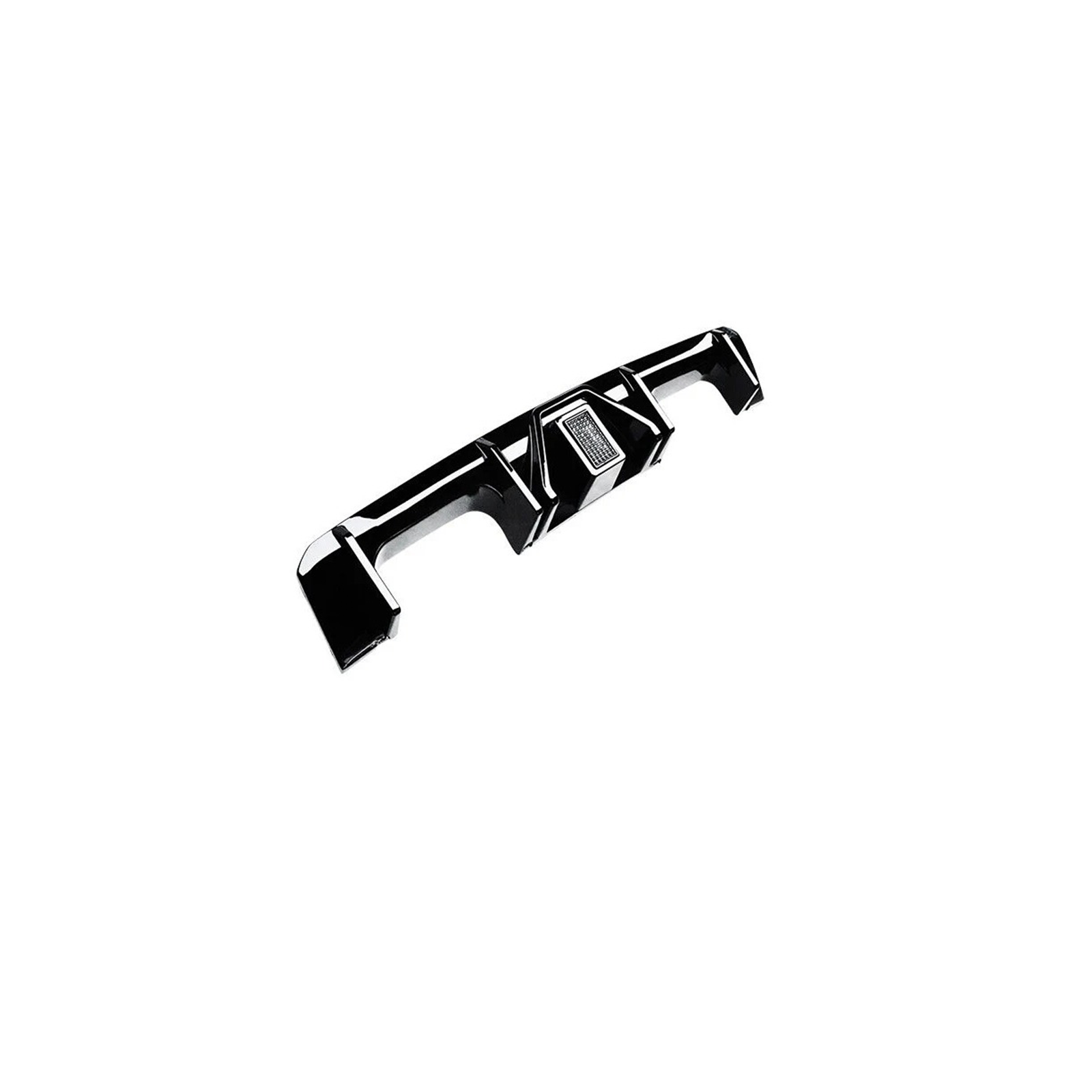 ABS Gloss Black Rear Diffuser w/ Brake Light for BMW G80 M3 G82 G83 M4 - Bull Boost Performance