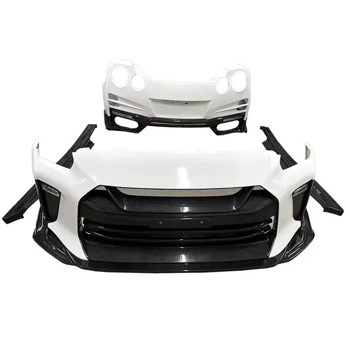 Full Carbon Body Aero Kit for Nissan GT R R35 by Stratec Systems